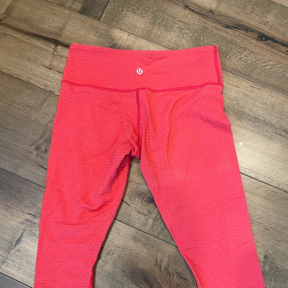 Lululemon cropped legging - Red